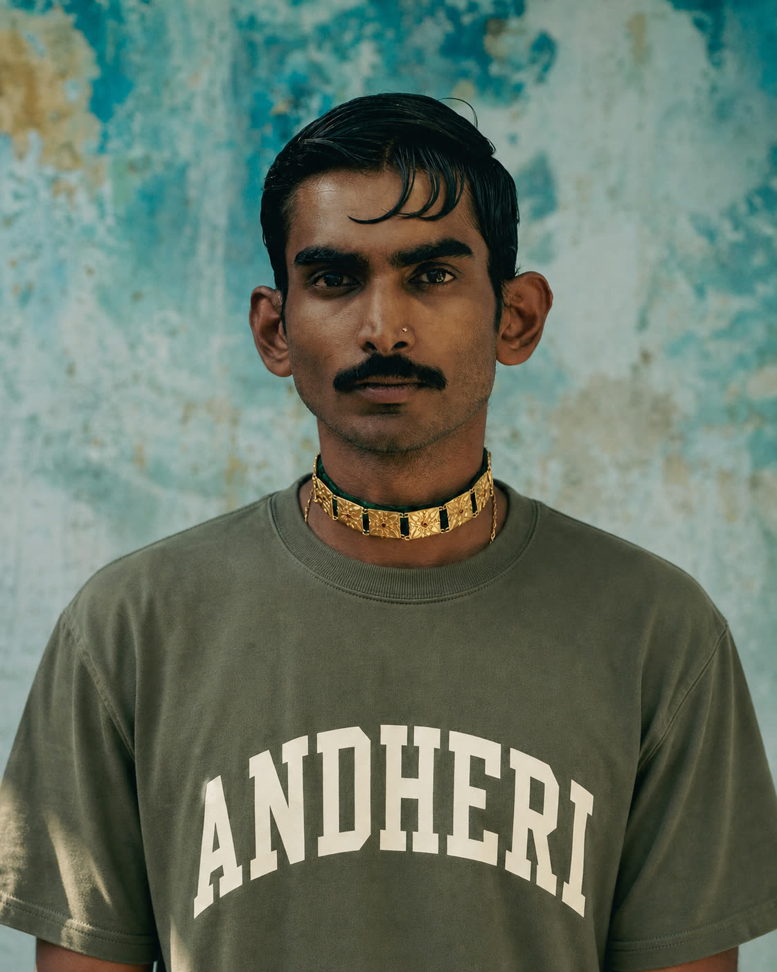 A portrait in the Andheri tee