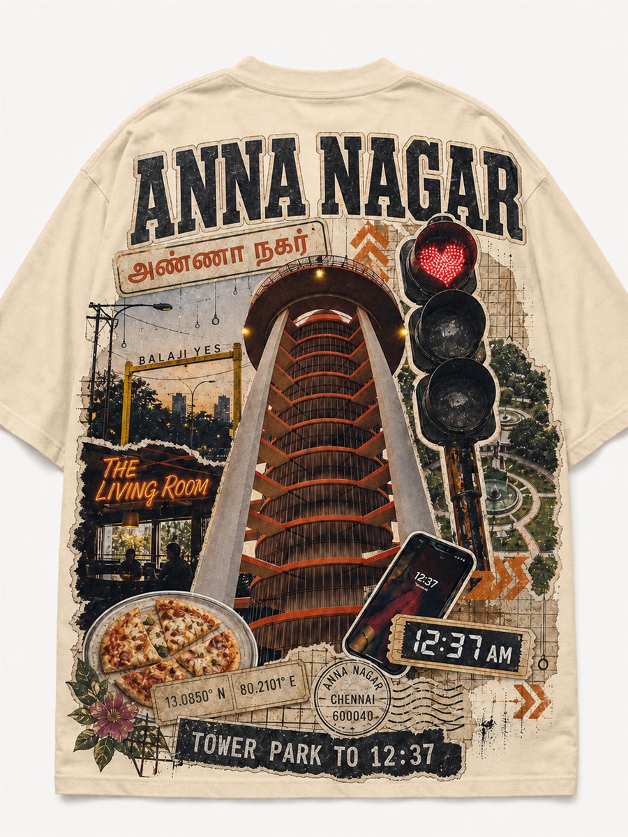 Anna Nagar tee, back