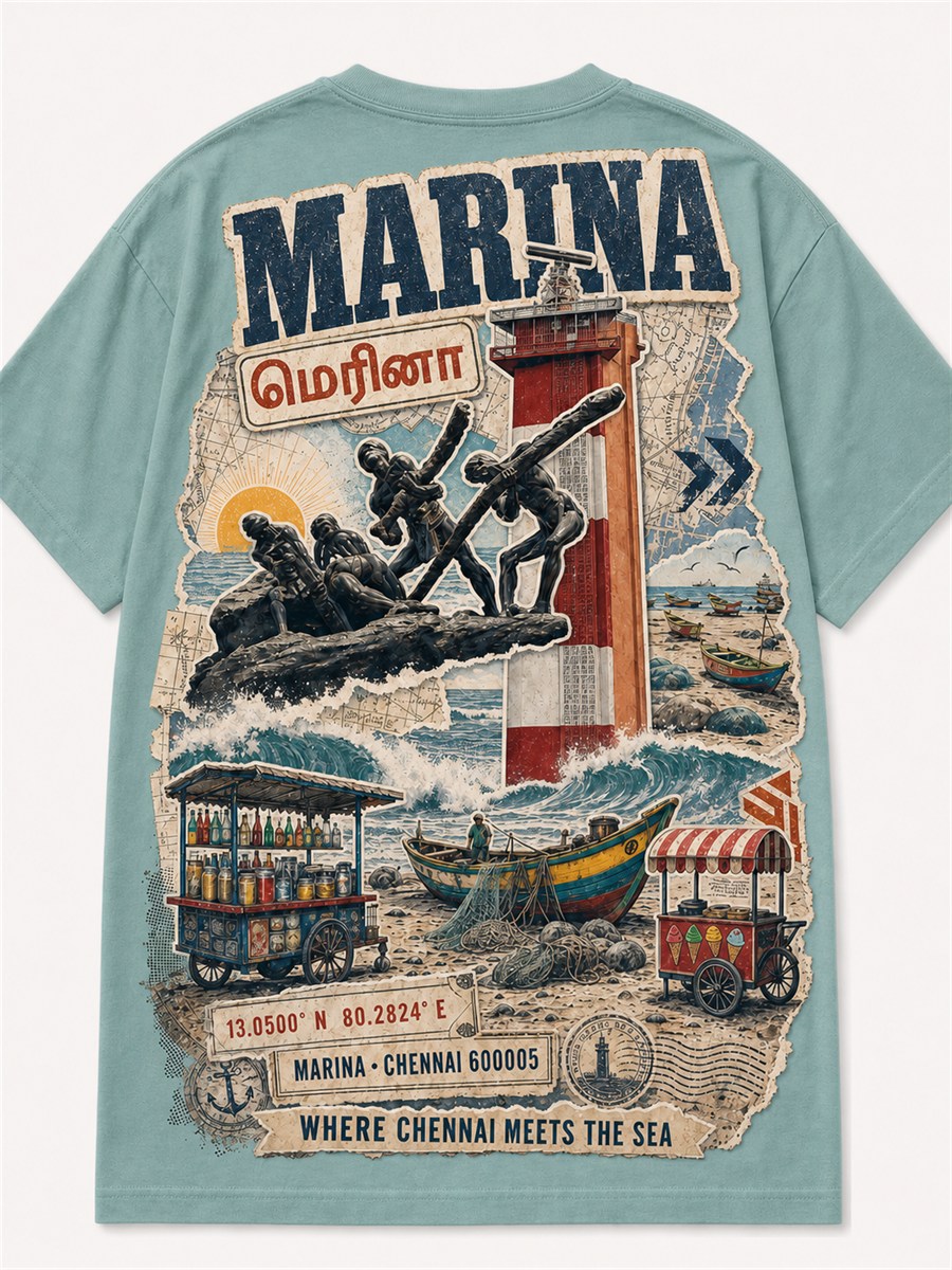 Marina tee, back