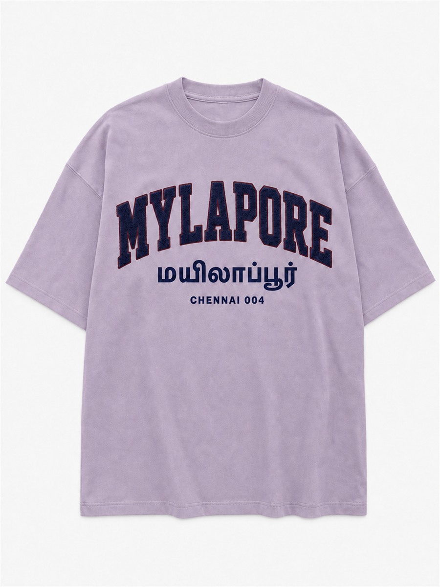 Mylapore tee, front