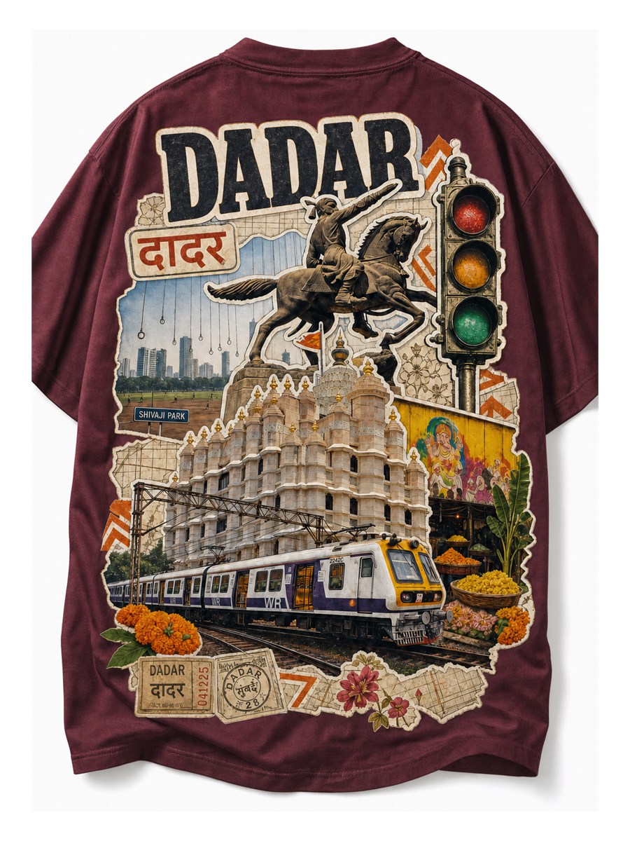 Dadar tee, back